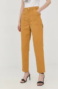 Bavlněné džíny Guess dámské, high waist #2021907