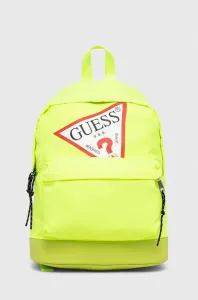 Dětský batoh Guess žlutá barva, velký, s potiskem