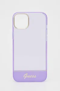 Guess GUHCP14MHGCOU Apple iPhone 14 Plus purple hardcase Translucent