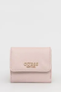 Peněženka Guess LAUREL dámský, růžová barva, SWZG85 00440