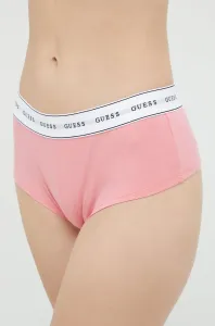 Kalhotky Guess CARRIE růžová barva, O97E03 KBBU1