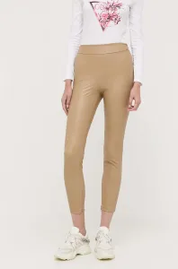 Kalhoty Guess NEW PRISCILLA dámské, hnědá barva, W2YB16 WEPI0