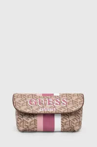 Kosmetická taška Guess béžová barva #5411796