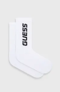 Ponožky Guess dámské, bílá barva