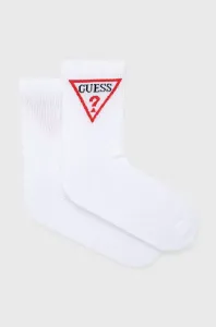 Ponožky Guess dámské, bílá barva