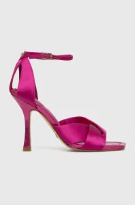 Sandály Guess HYSON2 růžová barva, FL6H2S SAT03 #5005415