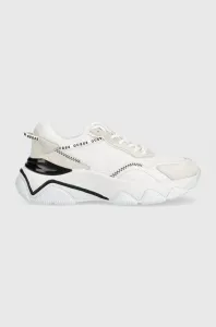 Sneakers boty Guess Micola bílá barva, FL7MIC LEA12