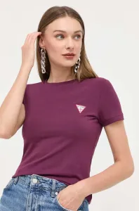 Tričko Guess fialová barva
