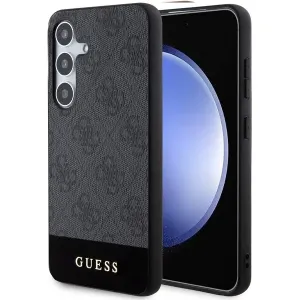 Pouzdro Guess 4G Stripe Collection pro Samsung Galaxy S24+ - černé