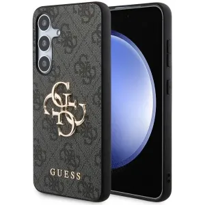 Pouzdro Guess 4G Big Metal Logo pro Samsung Galaxy S24 - černé