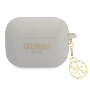 Guess GUAPLSC4EG AirPods Pro cover grey Silicone Charm 4G Collection (GUAPLSC4EG)