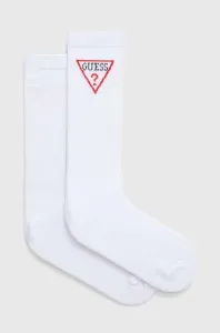 Ponožky Guess Originals pánské, bílá barva #5411187