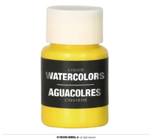 Guirca Barva na báze vody žlutá 28 ml