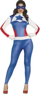 Guirca Dámský kostým - Captain America Velikost - dospělý: M
