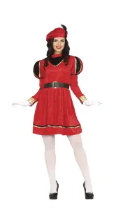 Guirca Dámský kostým - Červené páže Velikost - dospělý: M #3988678