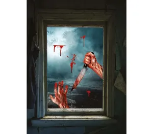 Guirca Dekorace na okno - Krvavé ruce
