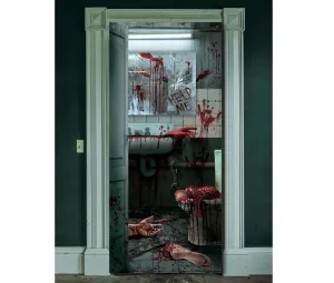 Guirca Dekorace na dveře - Krvavá toaleta
