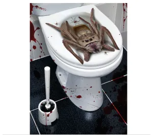 Guirca Dekorace na toaletní desku - Pavouk