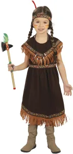 Guirca Dětský kostým Indiánka Velikost - děti: M