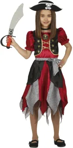 Guirca Dětský kostým - Pirátka Velikost - děti: L #505854