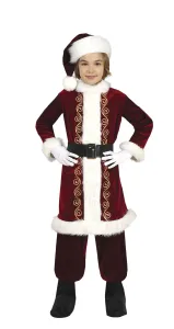 Guirca Dětský kostým - Santa Claus bordový Velikost - děti: XL