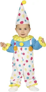 Guirca Dětský kostým - Malej klaun Velikost nejmenší: 18 - 24 měsíců