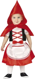 Guirca Dětský kostým pro nejmenší - Červená Karkulka Velikost nejmenší: 6 - 12 měsíců
