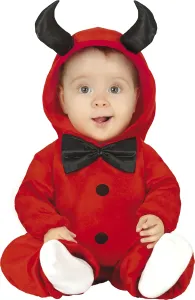 Guirca Dětský kostým pro nejmenší - Malý Čert Velikost nejmenší: 12 - 18 měsíců