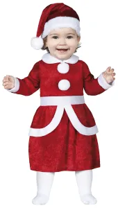 Guirca Dětský kostým pro nejmenší - Máma Santa Claus baby Velikost nejmenší: 12-18 měsíců