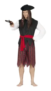 Guirca Pánský kostým - Pirát Velikost - dospělý: M