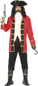 Guirca Pánský kostým - Pirát Velikost - dospělý: M #3469727