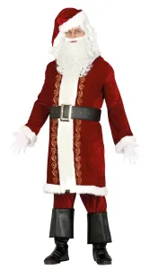 Guirca Pánský kostým - Santa Claus bordó Velikost - dospělý: S #3915020