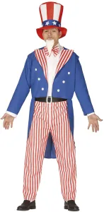 Guirca Pánsky kostým - Uncle Sam Velikost - dospělý: M
