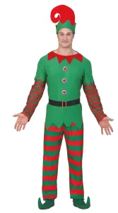 Guirca Pánský kostým - Vánoční Elf Velikost - dospělý: M #3988684