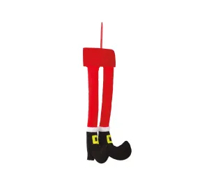 Guirma Vánoční dekorace - nohy Mikuláše 50 cm