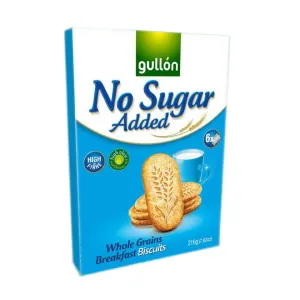 Gullón Breakfast celozrnné sušenky, bez přidaného cukru 216 g