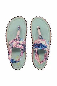 Sandály Gumbies dámské, zelená barva #5911644