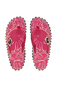 Žabky Gumbies Islander dámské, růžová barva, na plochém podpatku #6147592