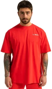 GymBeam Pánské tričko Oversized Limitless Hot Red M