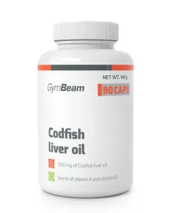 Codfish Liver Oil - GymBeam 90 kaps