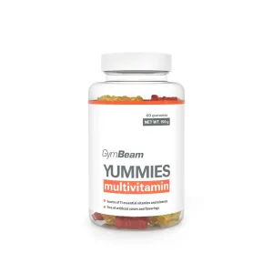 GymBeam Multivitamin Yummies 60 kapslí, orange lemon cherry