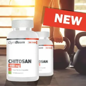 Chitosan 500 mg - GymBeam 120 tbl