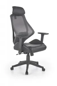 HALMAR Kancelářská židle Hese černá/šedá