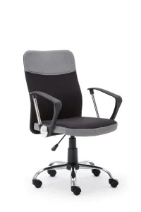 HALMAR Kancelářská židle Oxy černá/šedá