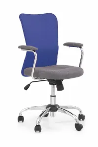 HALMAR Studentská židle Nady šedá/modrá