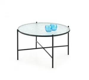 Konferenční stolek Rosalia průhledná/černá
