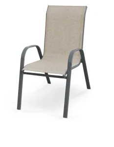 HALMAR Zahradní židle Sleko šedá
