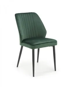 HALMAR Designová židle Rickie tmavě zelená