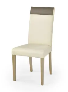HALMAR Jídelní židle Bero dub sonoma/krémová/béžová