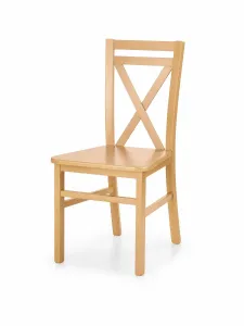 Židle Dariusz 2 dřevo/MDF dub medový 45x49x90
